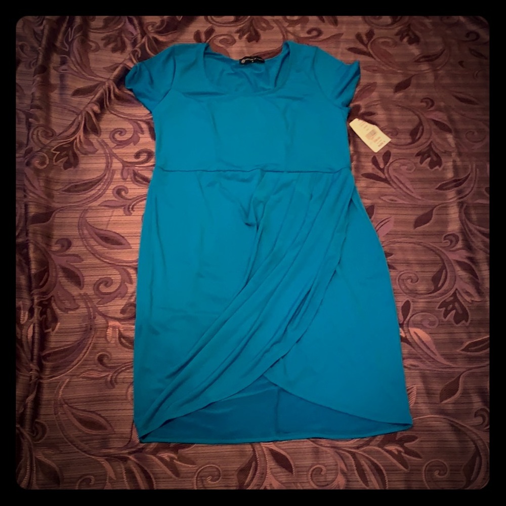 Blue dress